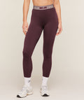 Waistband Logo Leggings - Cherry Purple — imagem 1