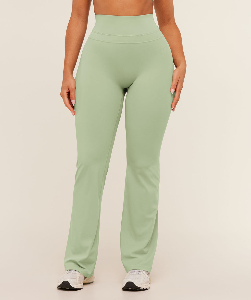 Whitney Regular Flared Legging - Haze Green — imagem 1