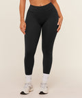Whitney Mid-High Rise Leggings - Black — imagem 1