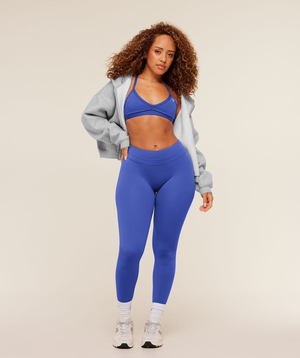 Whitney Mid-High Rise Leggings - Force Blue — imagem 8