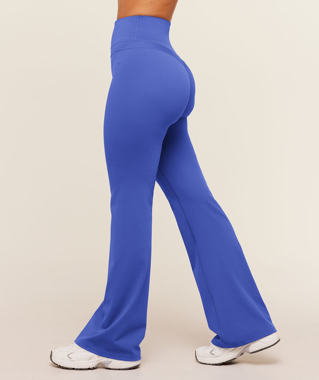 Whitney Short Flared Legging - Force Blue — imagem 3
