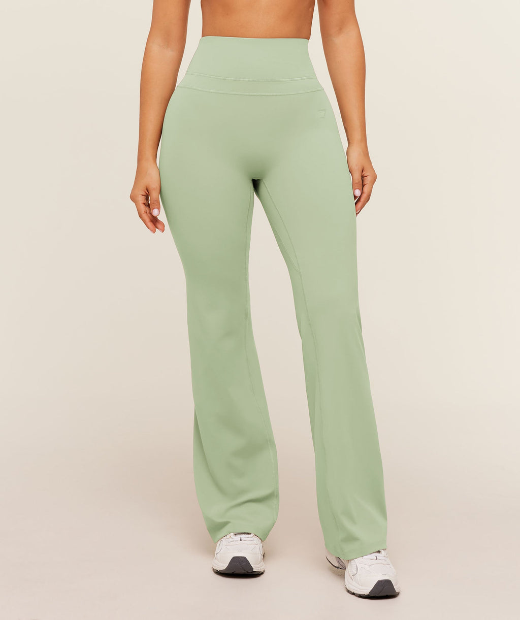 Whitney Short Flared Legging - Haze Green — imagem 1