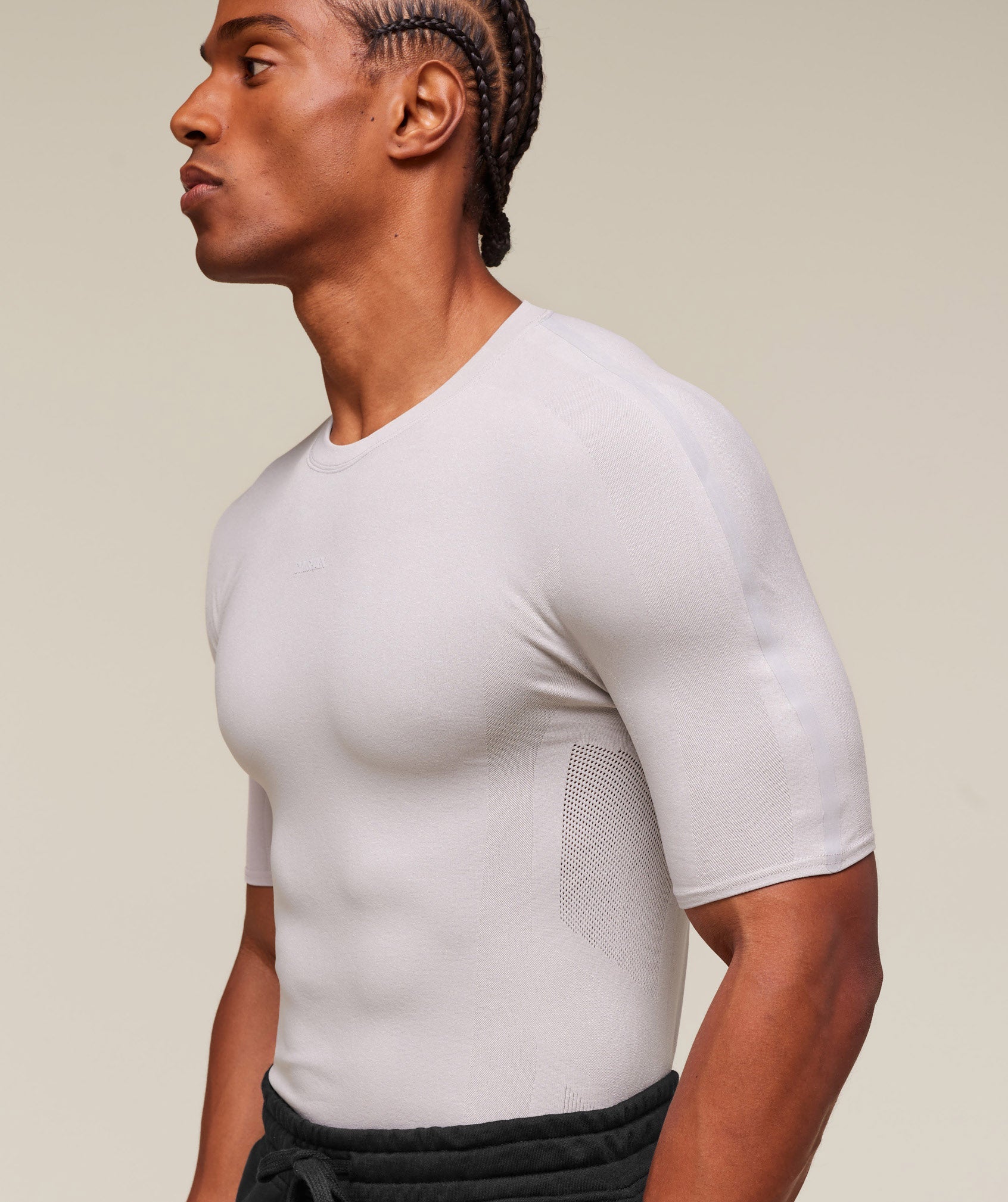 everywear Warp Knit T-Shirt - Tame Grey — imagem 5