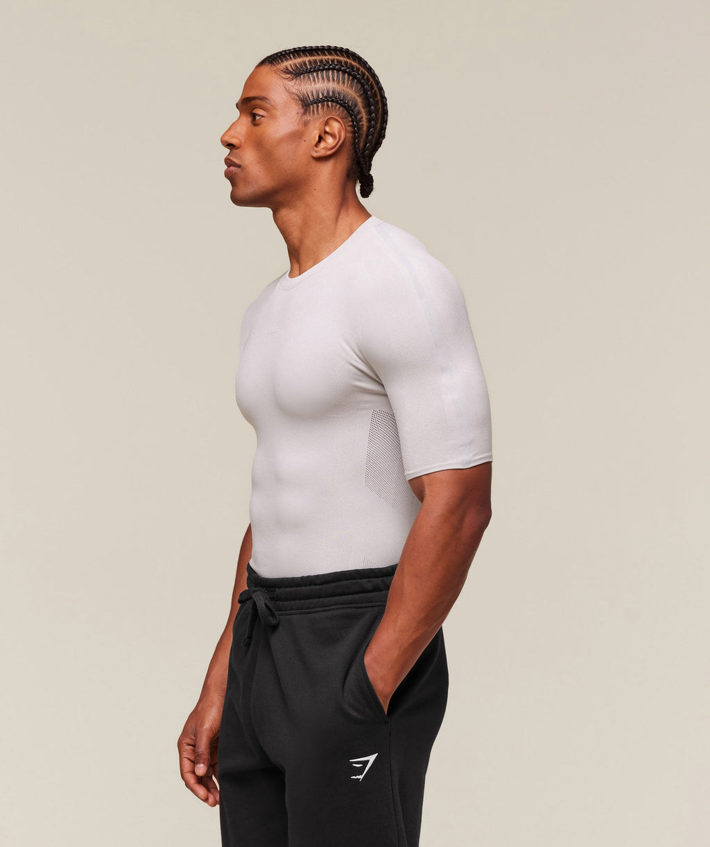 everywear Warp Knit T-Shirt - Tame Grey — imagem 6