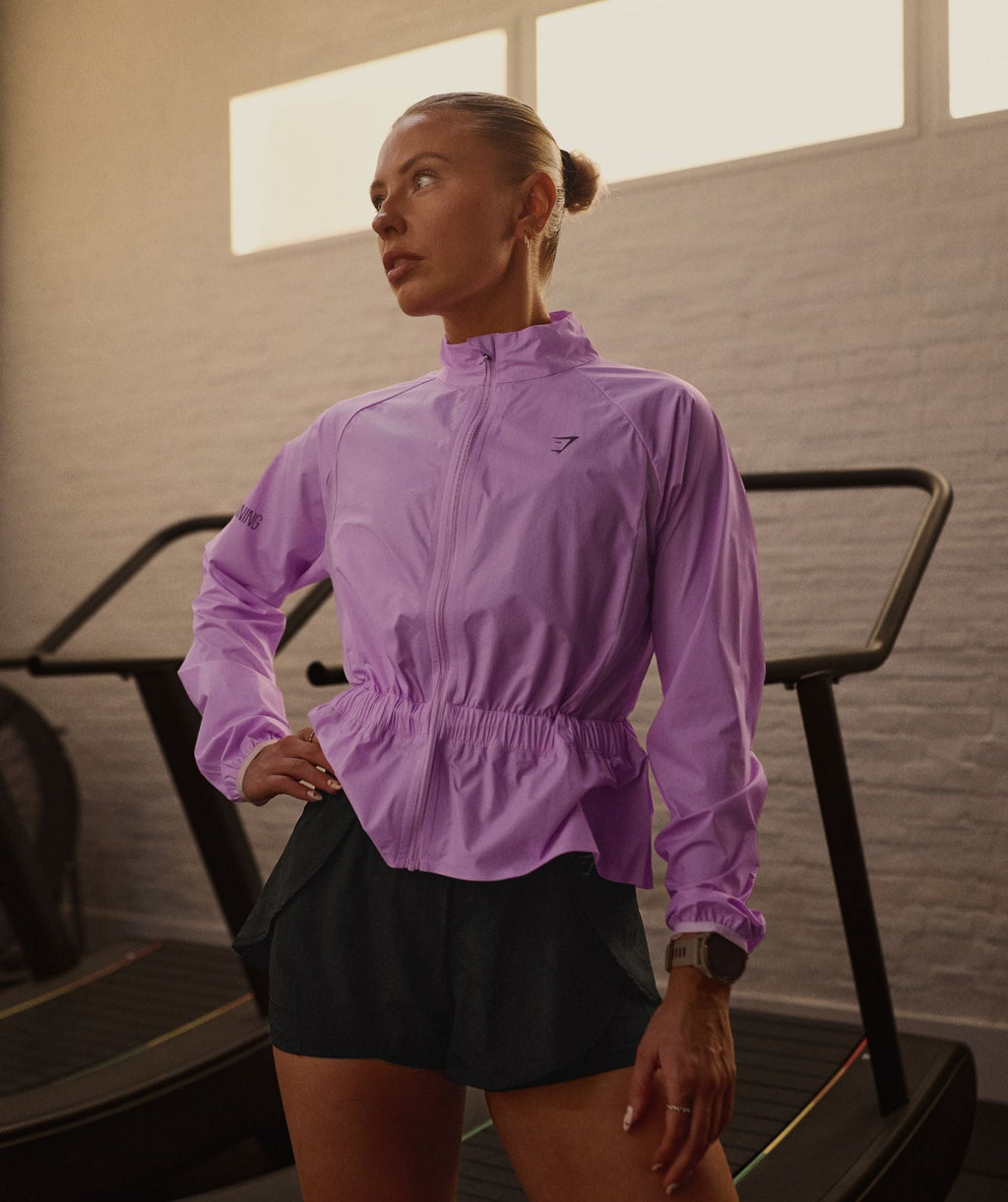 Running Elite Windproof Jacket - Sour Pink — imagem 4