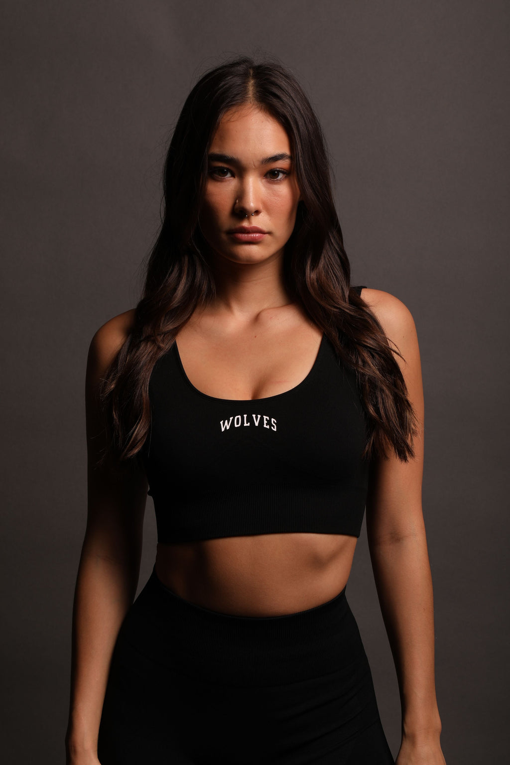 Single "Everson Seamless" Katya OTS Bra in Black — imagem 6