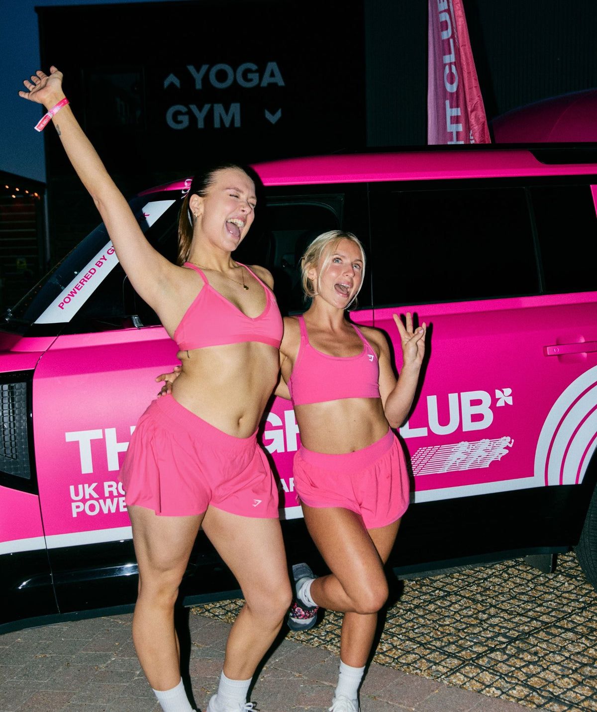 Hybrid Loose Shorts - Energy Pink — imagem 6