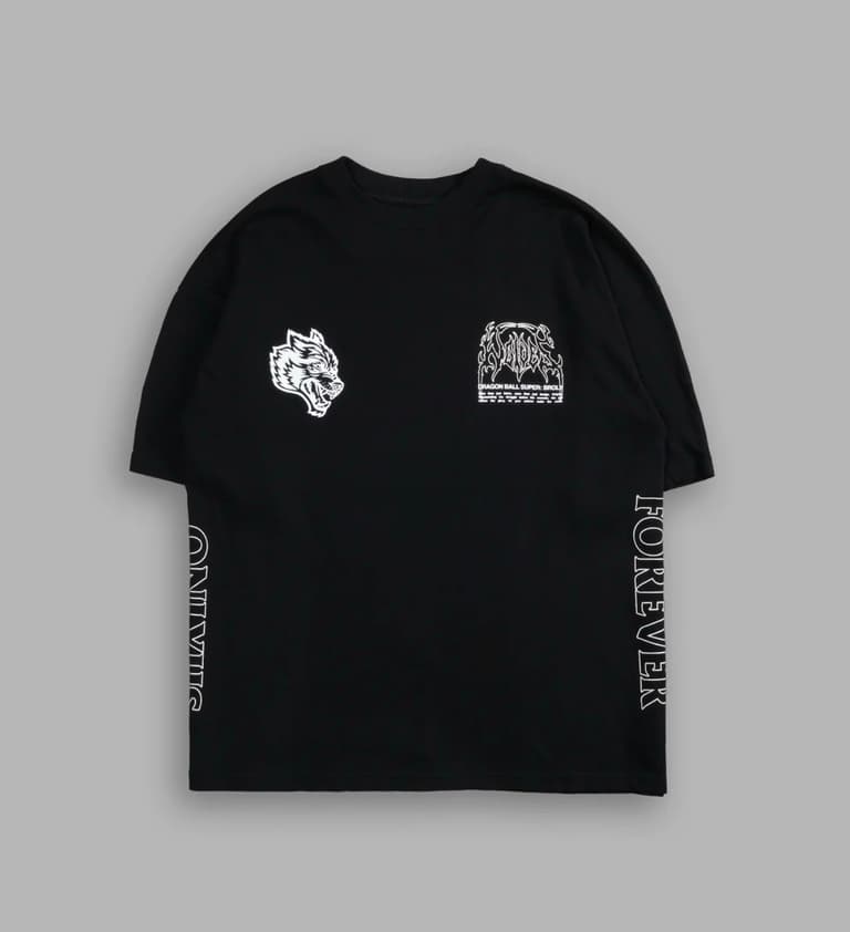 Camiseta Darc Sport BROLY // WOLVES PREMIUM OVERSIZED TEE - BLACK