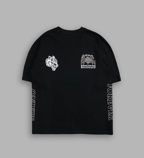 Camiseta Darc Sport BROLY // WOLVES PREMIUM OVERSIZED TEE - BLACK