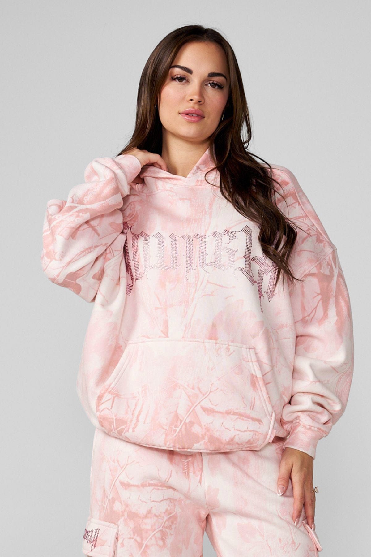 W5168 - Camo Bling Hoodie — imagem 2