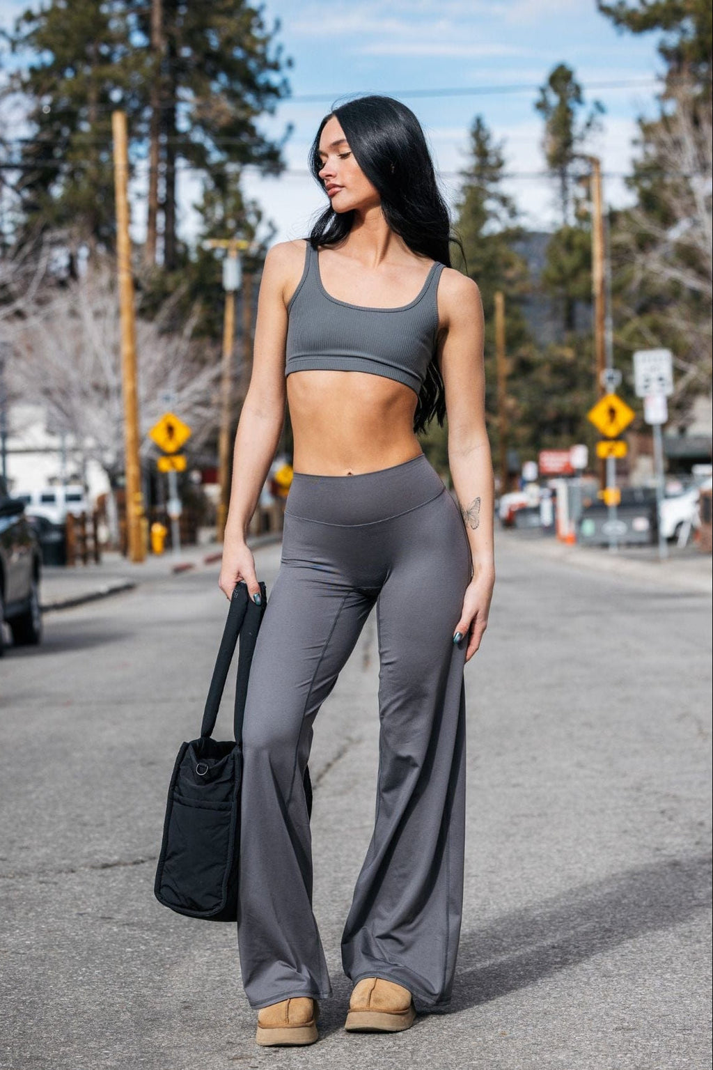 W2227 - Reset Wide Leg Leggings — imagem 1