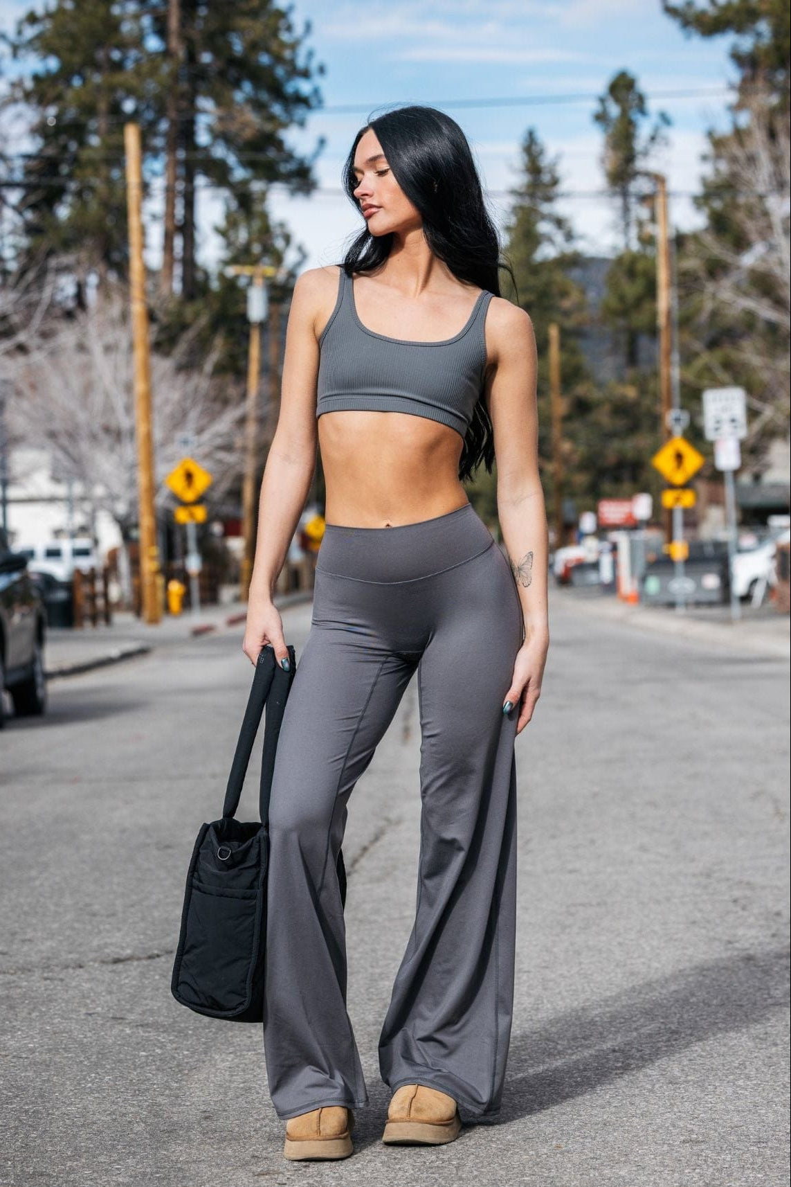 W2227 - Reset Wide Leg Leggings — imagem 1