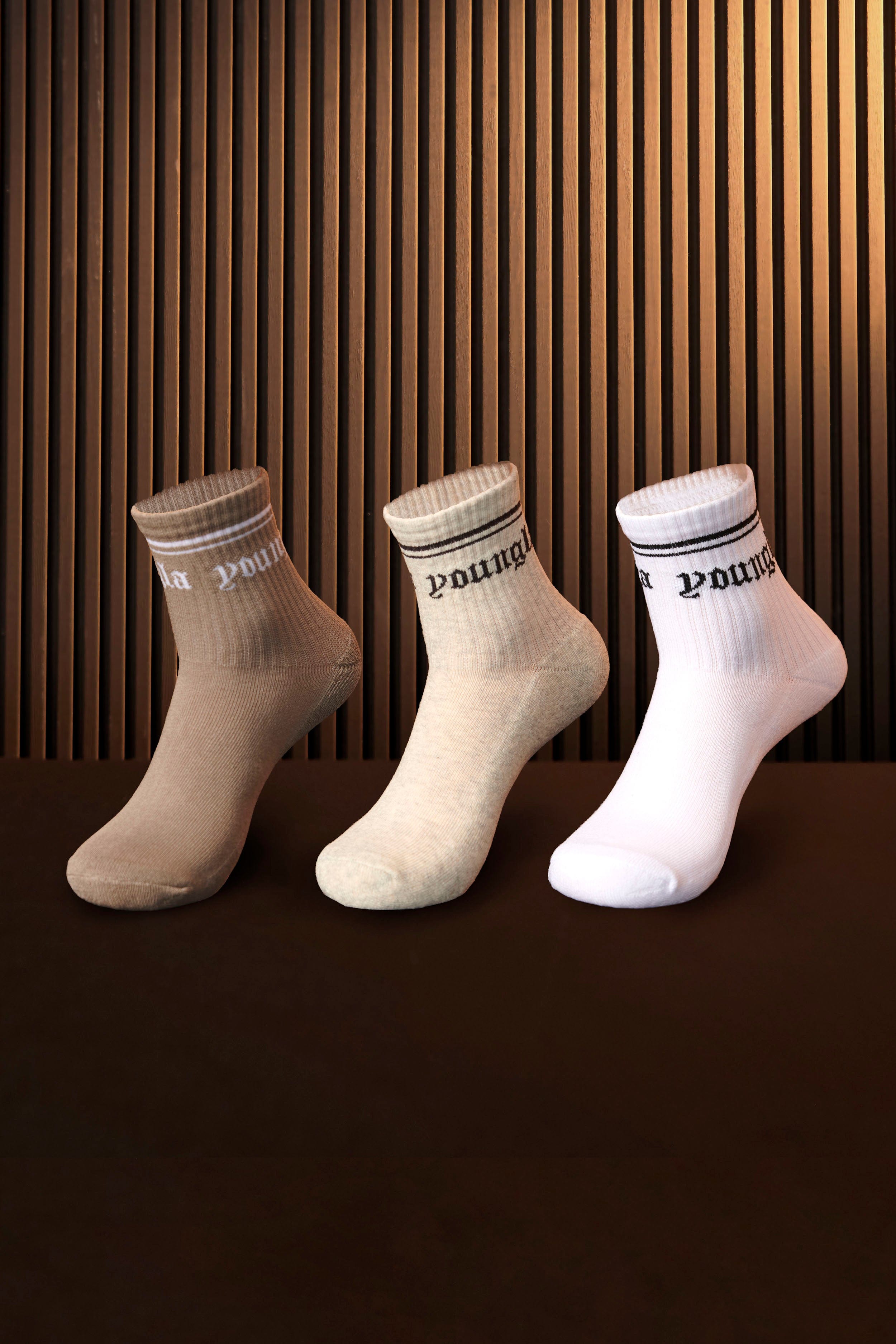 W605 - Urban Crew Sock 3 pack — imagem 1