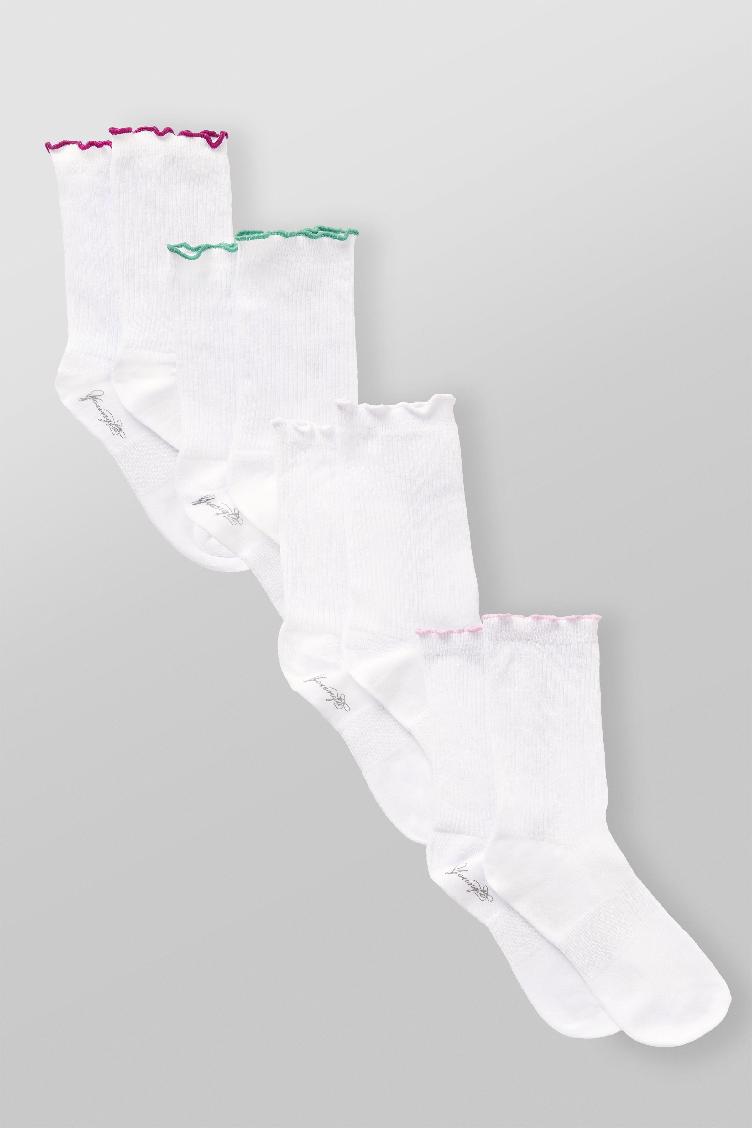 W6119 Ruffle Socks — imagem 4