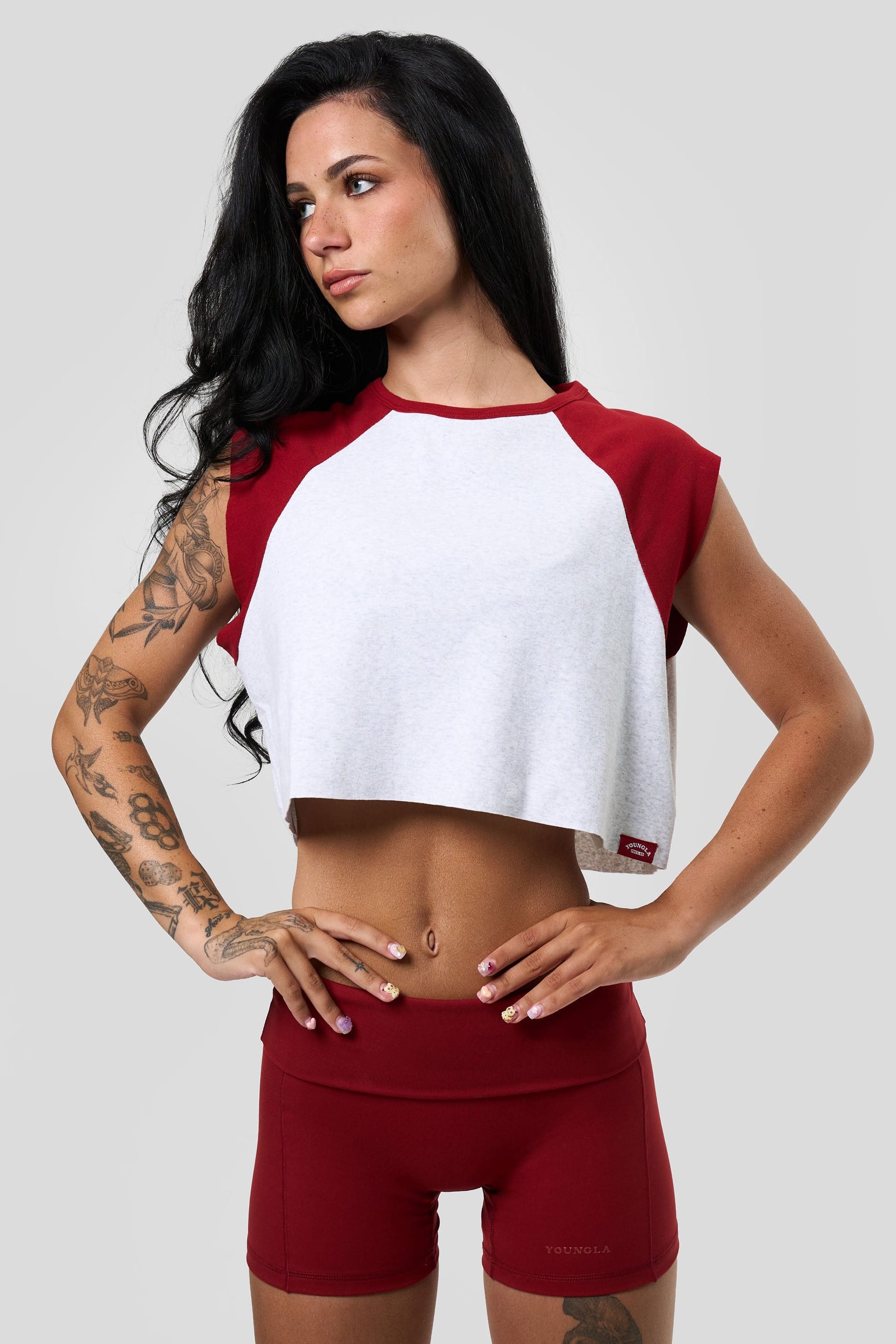 W4306 - Raglan Cutoff — imagem 4